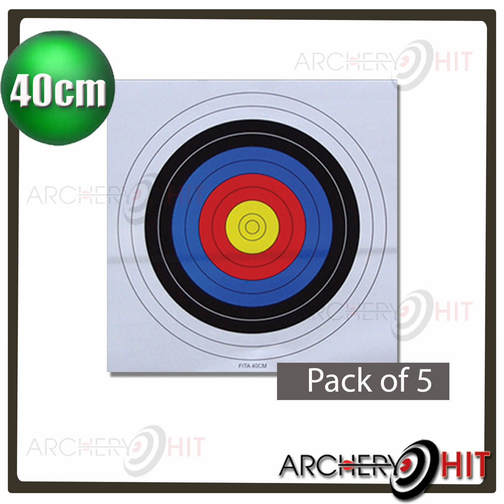 Target Face 40cm (5 Pack)
