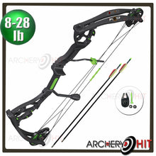 Load image into Gallery viewer, K9 Junior Compound Bow 8-28 pound set from Archery Hit

