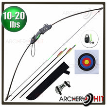 Load image into Gallery viewer, Firekite Longbow Set from Archery Hit

