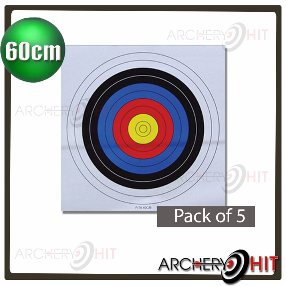 Target Face 60cm (5 Pack)