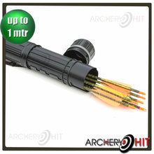 Load image into Gallery viewer, Extendable Arrow Carry Tube with arrows from Archery Hit

