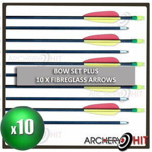 36.5" 1st Shot Junior Longbow Archery Set
