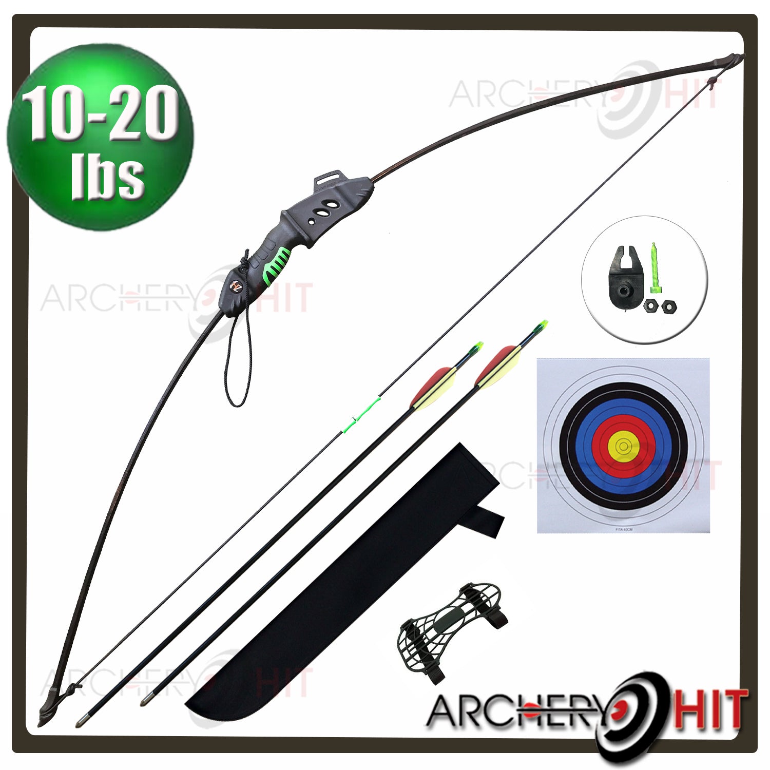 Firekite Longbow Set from Archery Hit