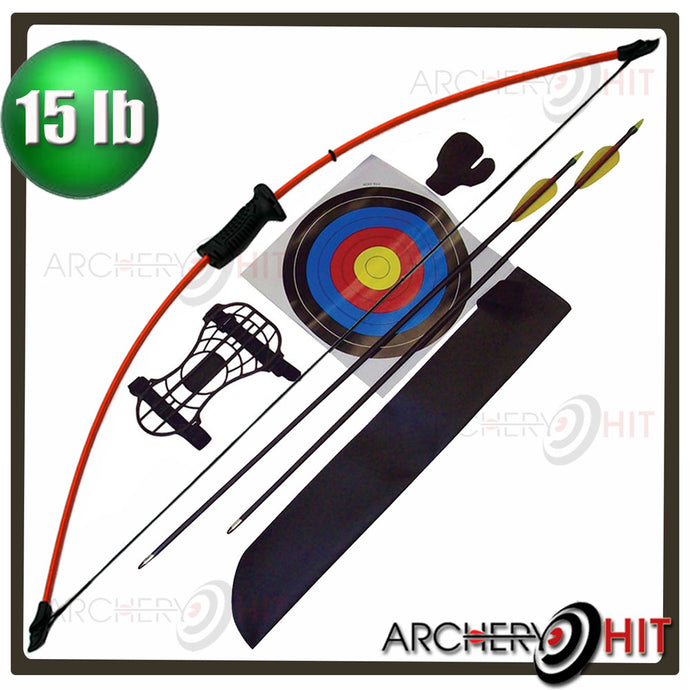44 inch fibreglass longbow set from Archery Hit