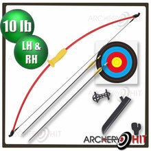 Load image into Gallery viewer, 36.5&quot; 1st Shot Junior Longbow Archery Set

