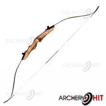 Load image into Gallery viewer, Wooden Take-Down Recurve Bow strung from Archery Hit
