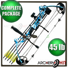 Load image into Gallery viewer, Vulture Compound Bow RTS Package in Kryptek Blue 45lb from Archery Hit
