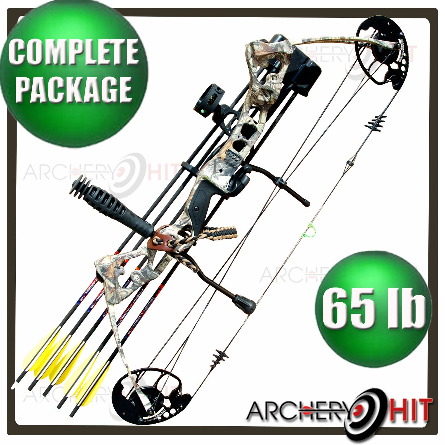 Vulture Compound Bow 65lb RTS Package from Archery Hit